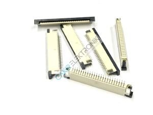 FFC SOCKET DR/UP 1.0MM-24P - FFC SOKET DR/UP 1.0MM-24PIN , FFC KONNEKTÖR 24PIN 1.0MM , FFC CONNECTOR 1MM