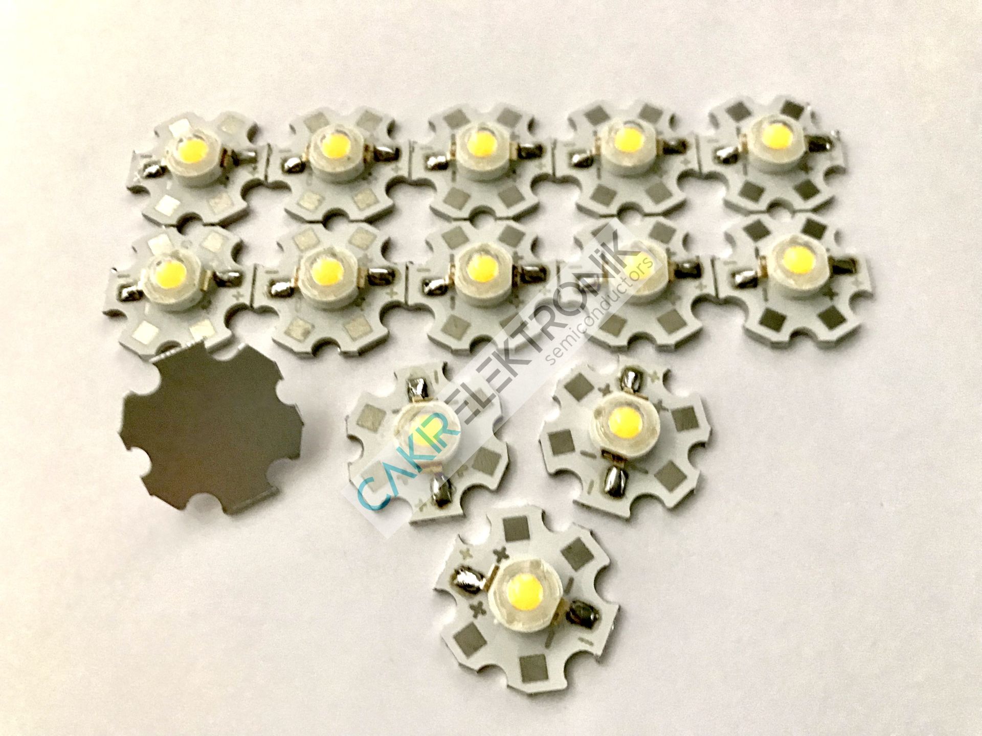 1W POWER LED , POWER LED GÜNIŞIĞI 3000 KELVİN , EMİTER POWER LED