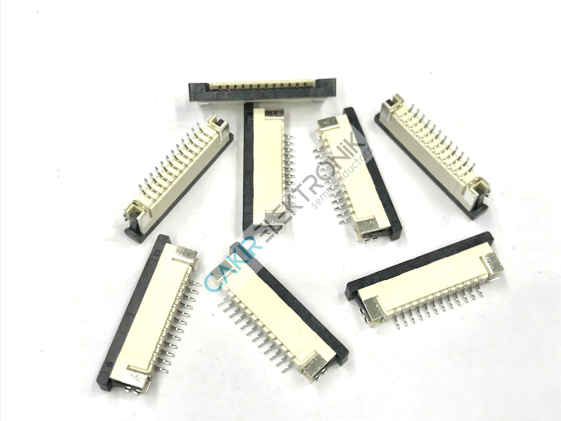 FFC SOCKET DR/DWN 1.0MM-12P - FFC SOKET DR/DWN 1.0MM-12PIN , FFC KONNEKTÖR 12PIN 1.0MM , FFC CONNECTOR 1MM