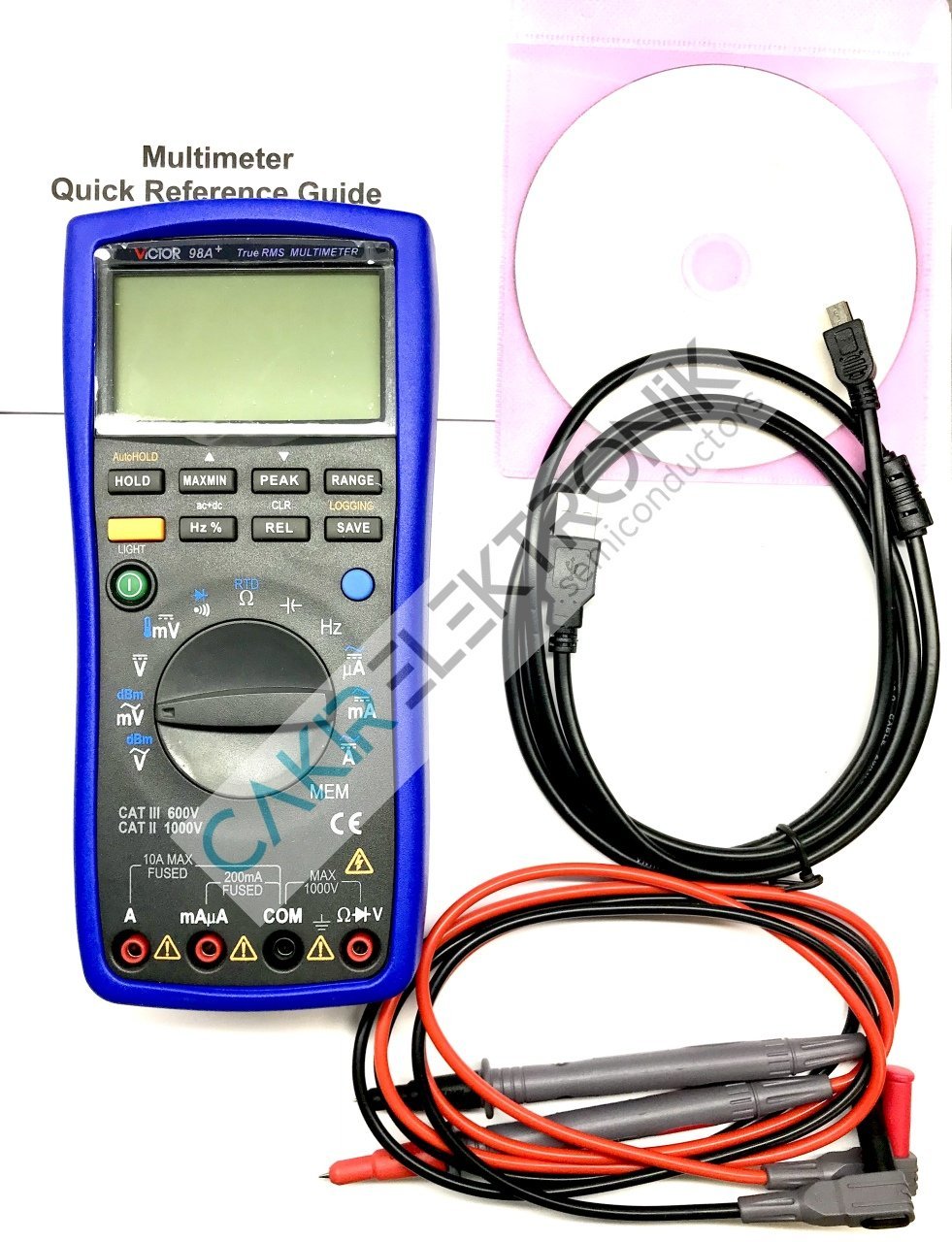 VICTOR  98A+  DİJİTAL MULTİMETRE