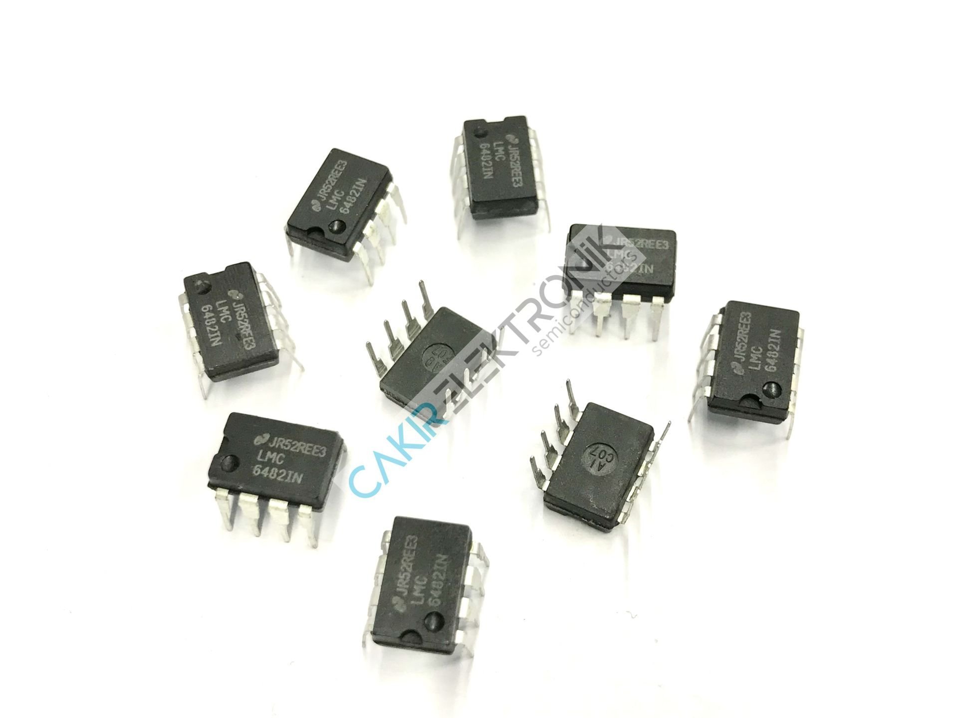 LMC6482IN- LMC6482 - CMOS Dual Rail-To-Rail Input and Output Operational Amplifier