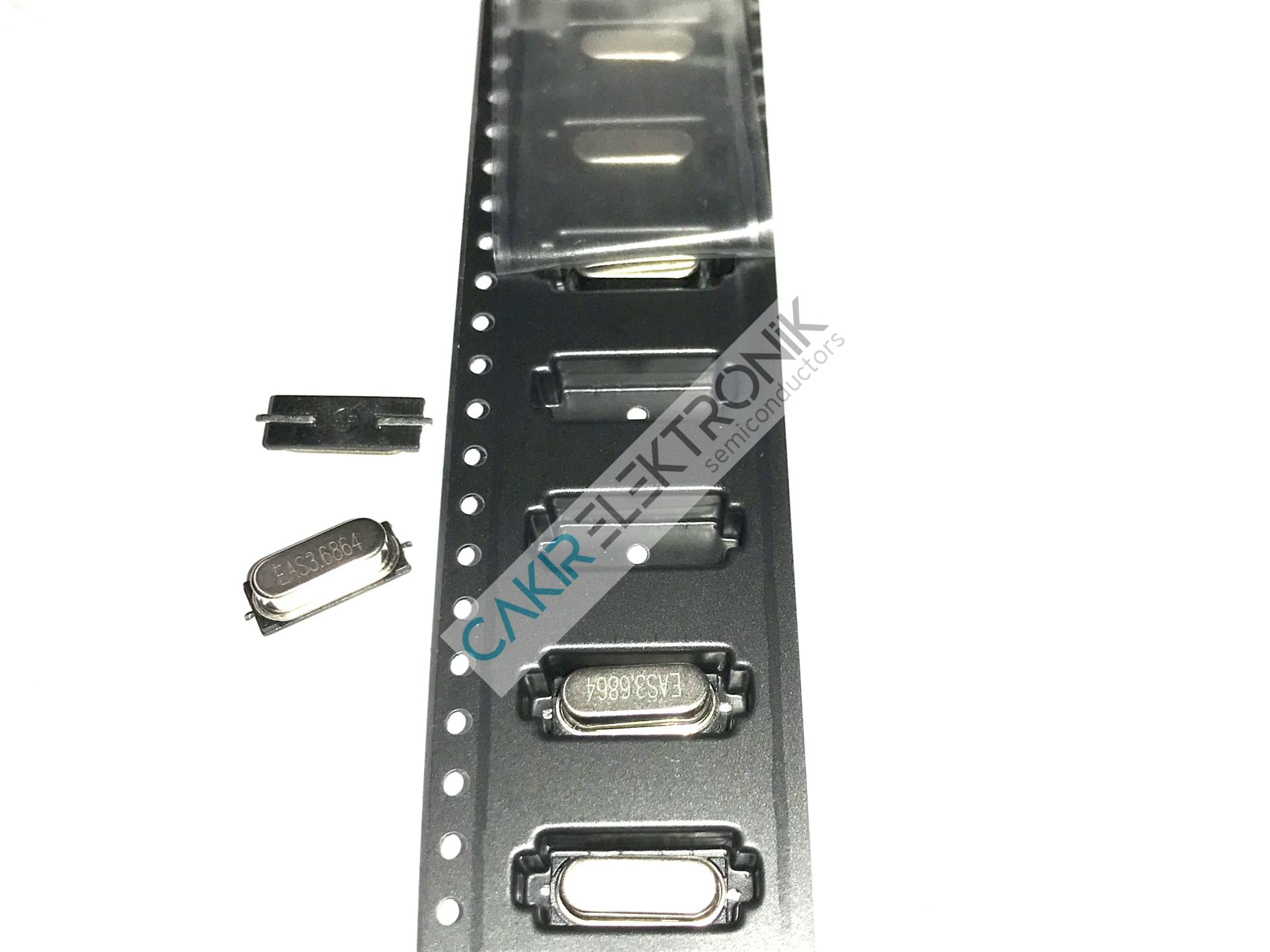 3.6864MHZ KRİSTAL SMD - 3,6864 MHZ KRİSTAL - HC-49S