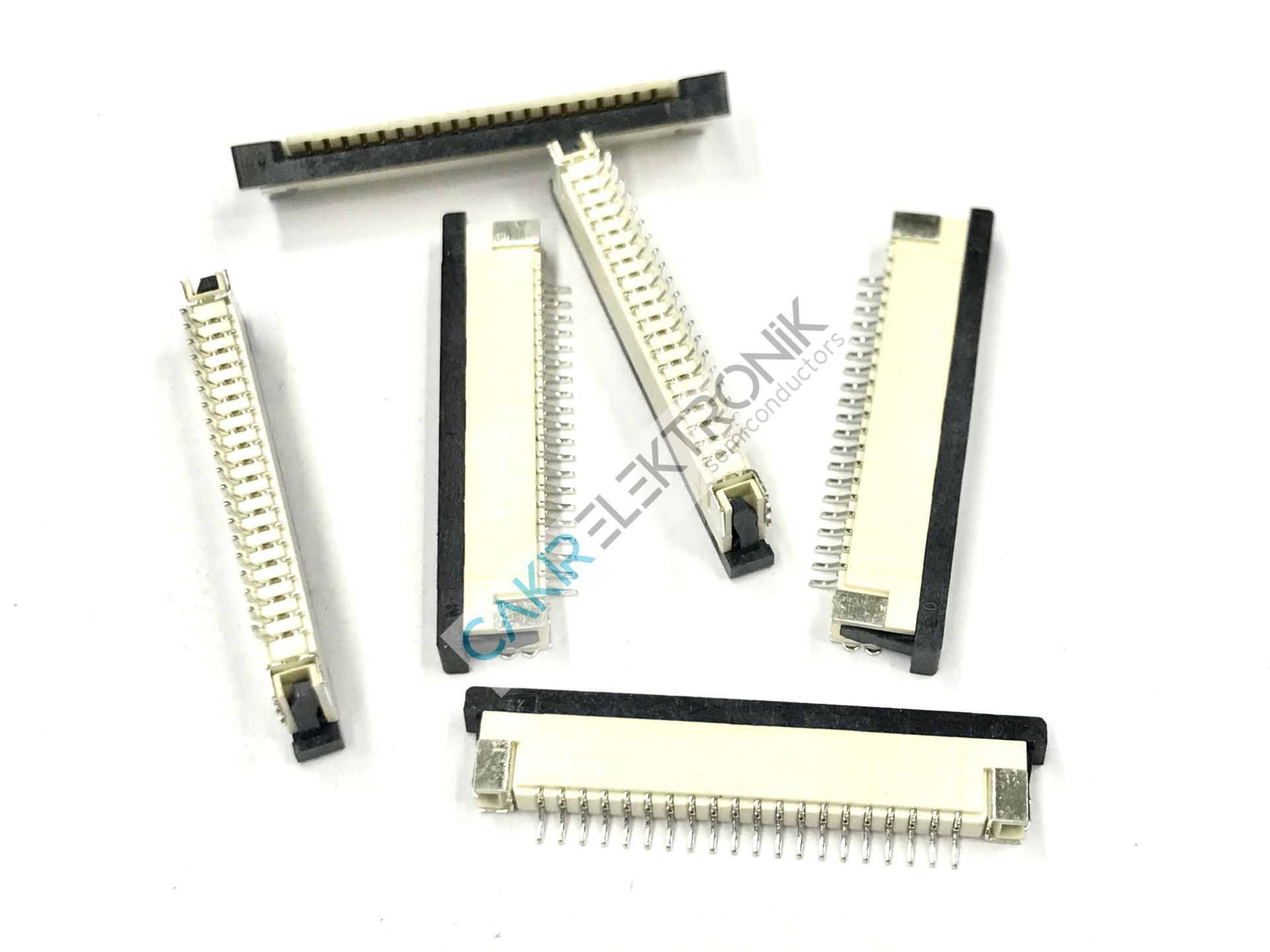 FFC SOCKET DR/DWN 1.0MM-20P - FFC SOKET DR/DWN 1.0MM-20PIN , FFC KONNEKTÖR 20PIN 1.0MM , FFC CONNECTOR 1MM