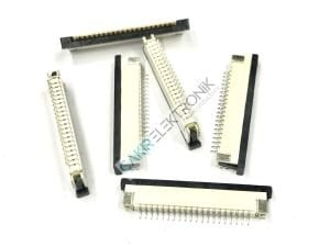 FFC SOCKET DR/DWN 1.0MM-20P - FFC SOKET DR/DWN 1.0MM-20PIN , FFC KONNEKTÖR 20PIN 1.0MM , FFC CONNECTOR 1MM