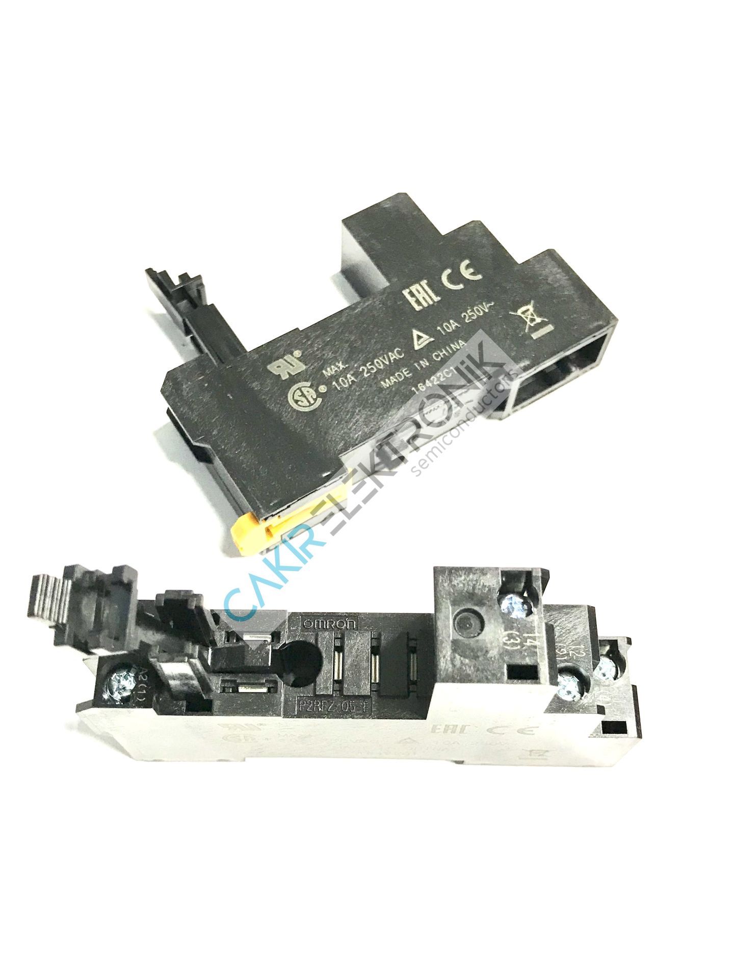 P2RFZ-05-E - P2RF-05-E 10A 250V OMRON RELAY SOCKET
