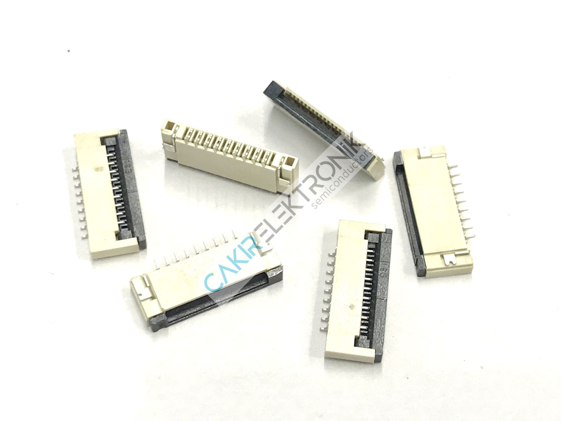 FFC SOCKET CV/DWN 1.0MM-9P - FFC SOKET CV/DWN 1.0MM-9PIN , FFC KONNEKTÖR 9PIN 1.0MM , FFC CONNECTOR 1MM