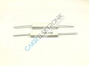 0.47R 11W  AKSİYEL DİRENÇ , 0,47 OHM 11WATT