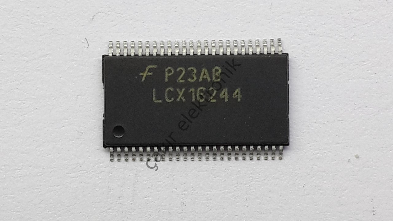 74LCX16244MTDX - LCX16244 - Low Voltage 16-Bit Buffer/Line Driver with 5V Tolerant Inputs and Outputs