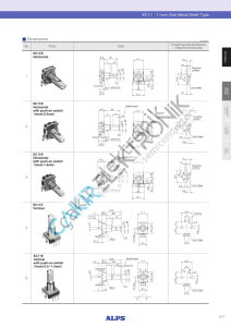 20MM Rotary Encoder Switch  EC111 - EC11 20MM
