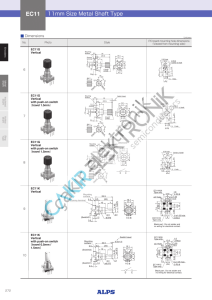 20MM Rotary Encoder Switch  EC111 - EC11 20MM