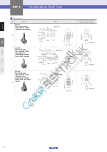 20MM Rotary Encoder Switch  EC111 - EC11 20MM