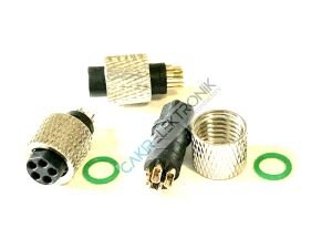 M8D 5P FEMALE , M8/5P FEMALE , M 8 D 5PIN FEMALE , M8D 5PIN DİŞİ  KONNENTOR