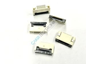 FFC SOCKET CV/DWN 0.5MM-9P - FFC SOKET CV/DWN 0.5MM-9PIN , FFC KONNEKTÖR 9PIN 0,5MM , FFC CONNECTOR 0,5MM
