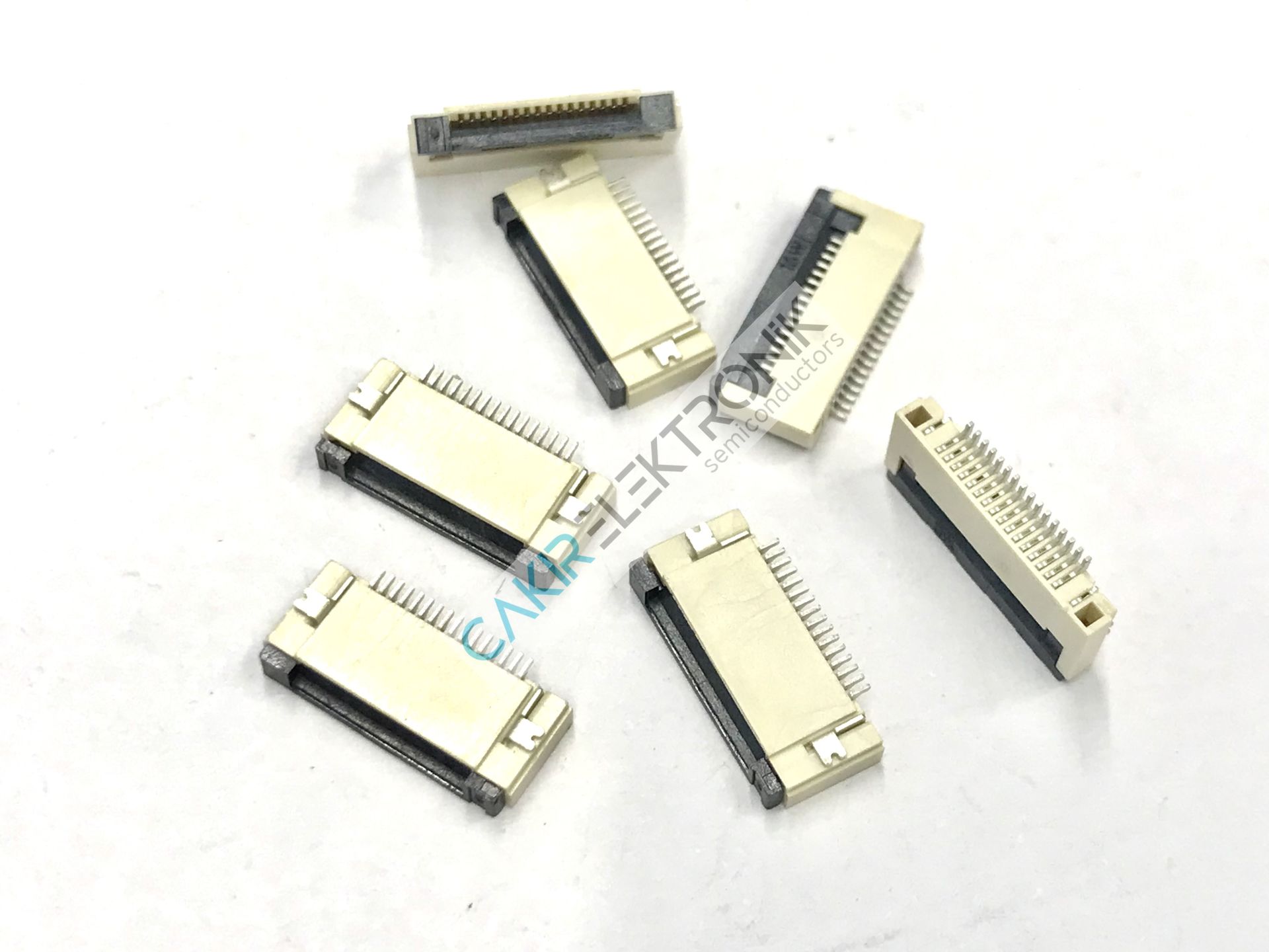 FFC SOCKET CV/DWN 0.5MM-16P - FFC SOKET CV/DWN 0.5MM-16PIN , FFC KONNEKTÖR 16PIN 0,5MM , FFC CONNECTOR 0,5MM