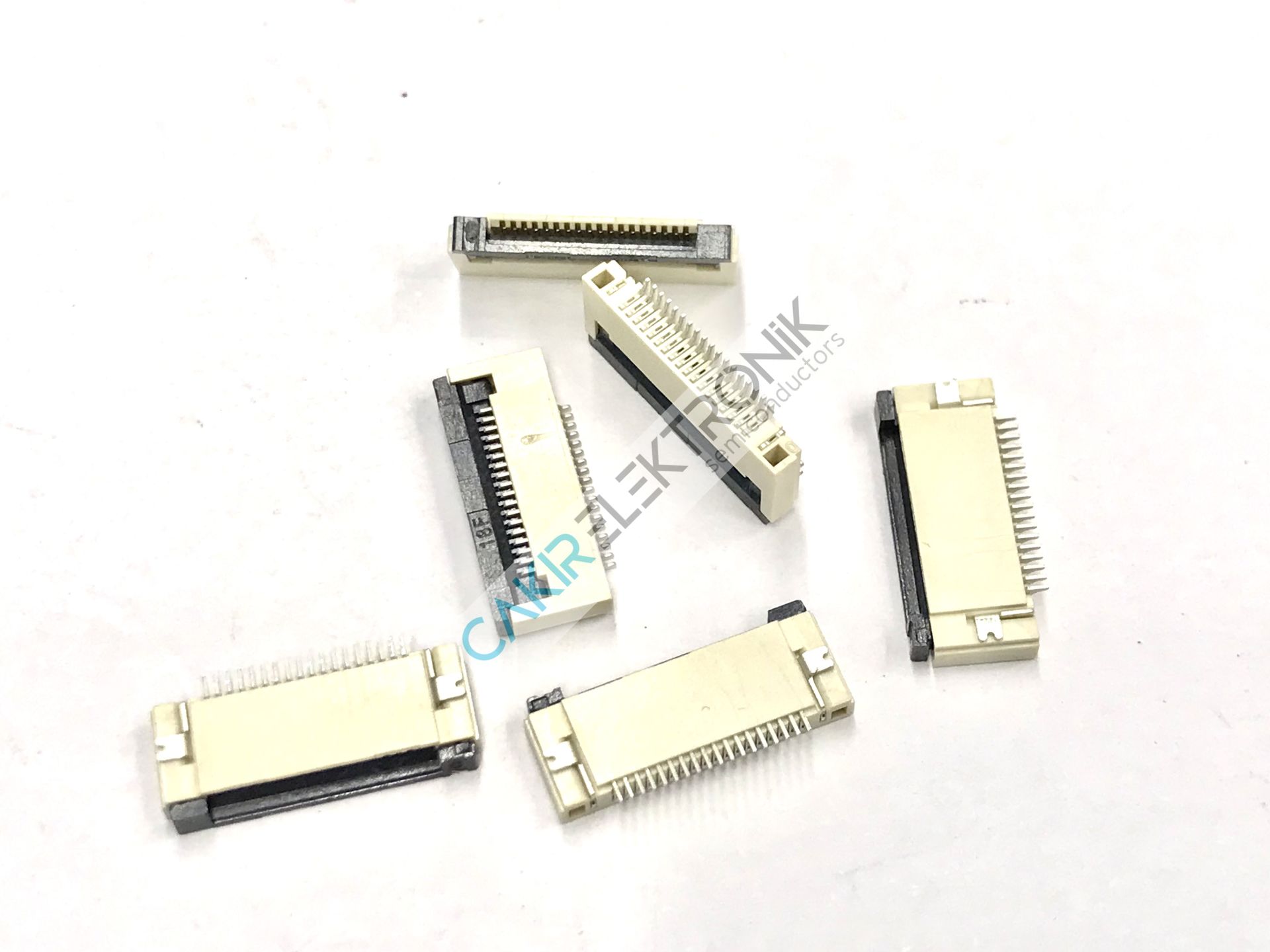 FFC SOCKET CV/DWN 0.5MM-18P - FFC SOKET CV/DWN 0.5MM-18PIN , FFC KONNEKTÖR 18PIN 0,5MM , FFC CONNECTOR 0,5MM