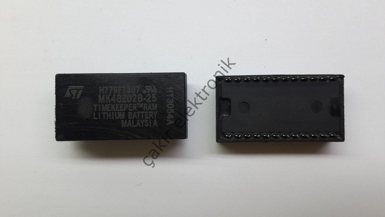 MK48Z02B-25 - M48Z02 -5 V, 16 Kbit (2 Kb x 8) ZEROPOWER® SRAM