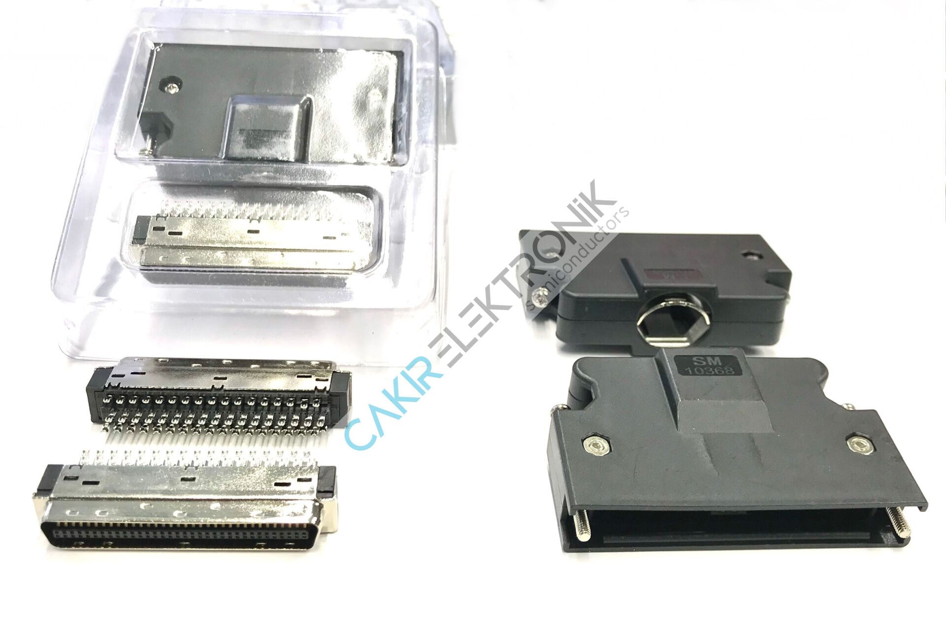 SCSI KONNEKTÖR  68PİN   68P  ERKEK , SM68P,  SCSI CONNECTOR 68PIN 68P MALE
