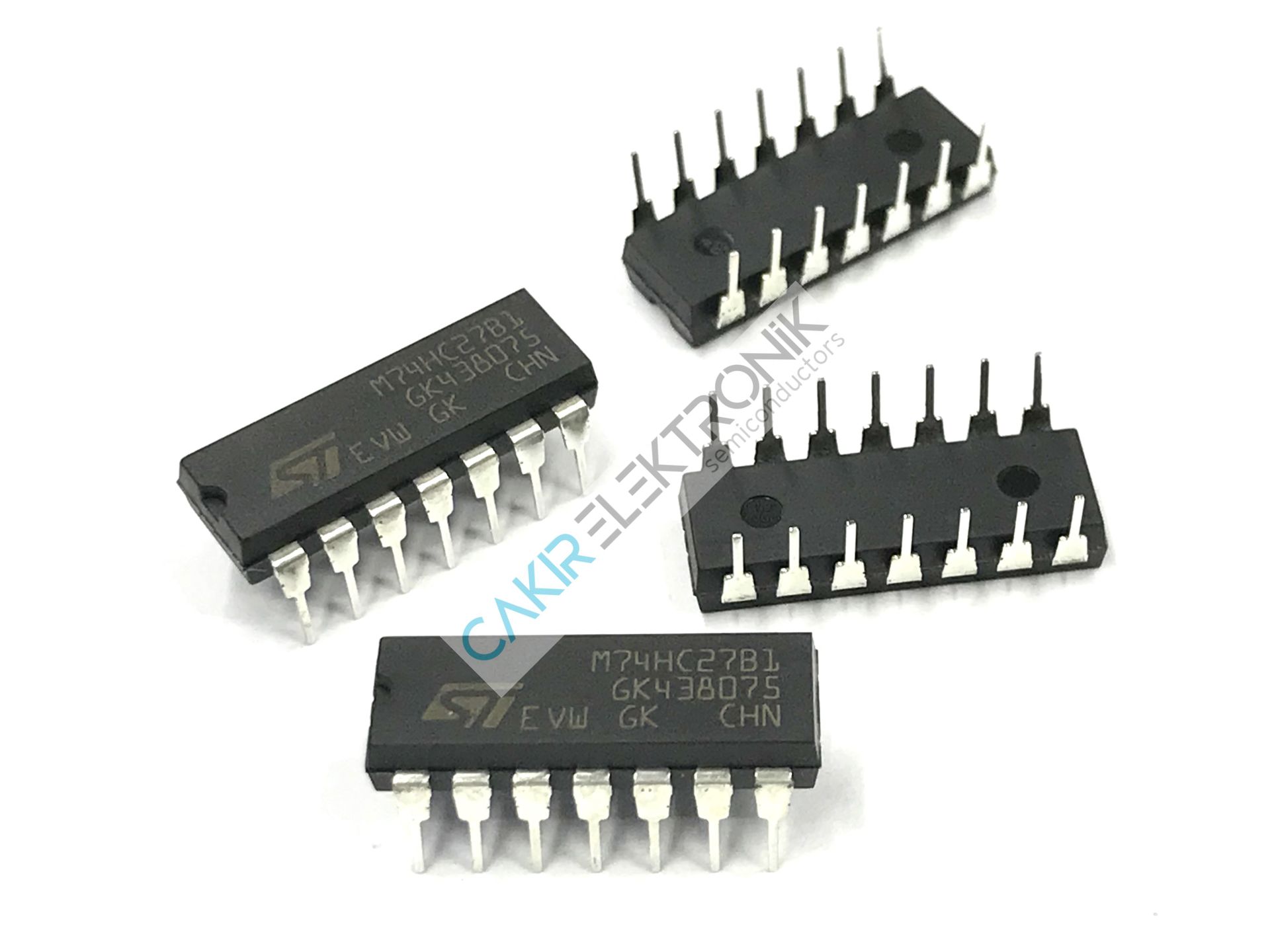 M74HC27B - 74HC27 DIP - M74HC27B1R  Triple 3-input NOR Gates
