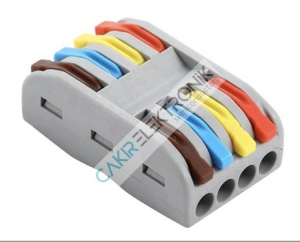 PCT-224 , PCT224 ,  KABLO BİRLEŞTİRİCİ , CABLE CONNECTOR , 0.08-2.5 (4 mm²) 250V/4kV/32A