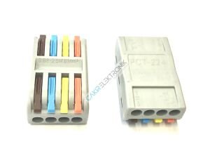 PCT-224 , PCT224 ,  KABLO BİRLEŞTİRİCİ , CABLE CONNECTOR , 0.08-2.5 (4 mm²) 250V/4kV/32A