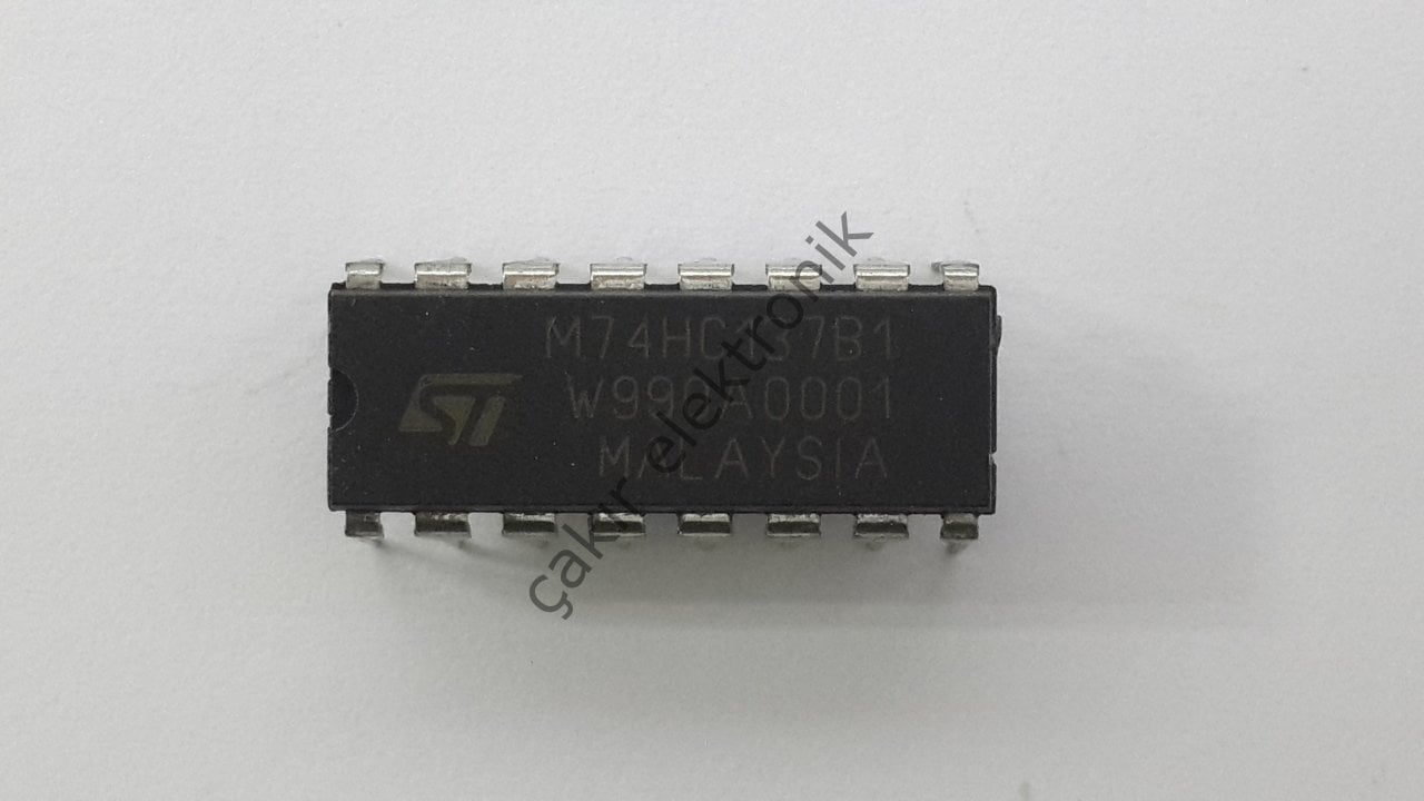 M74HC137B1 - 74HC137 - 74137 - 3 To 8 Line Decoder Inverting IC