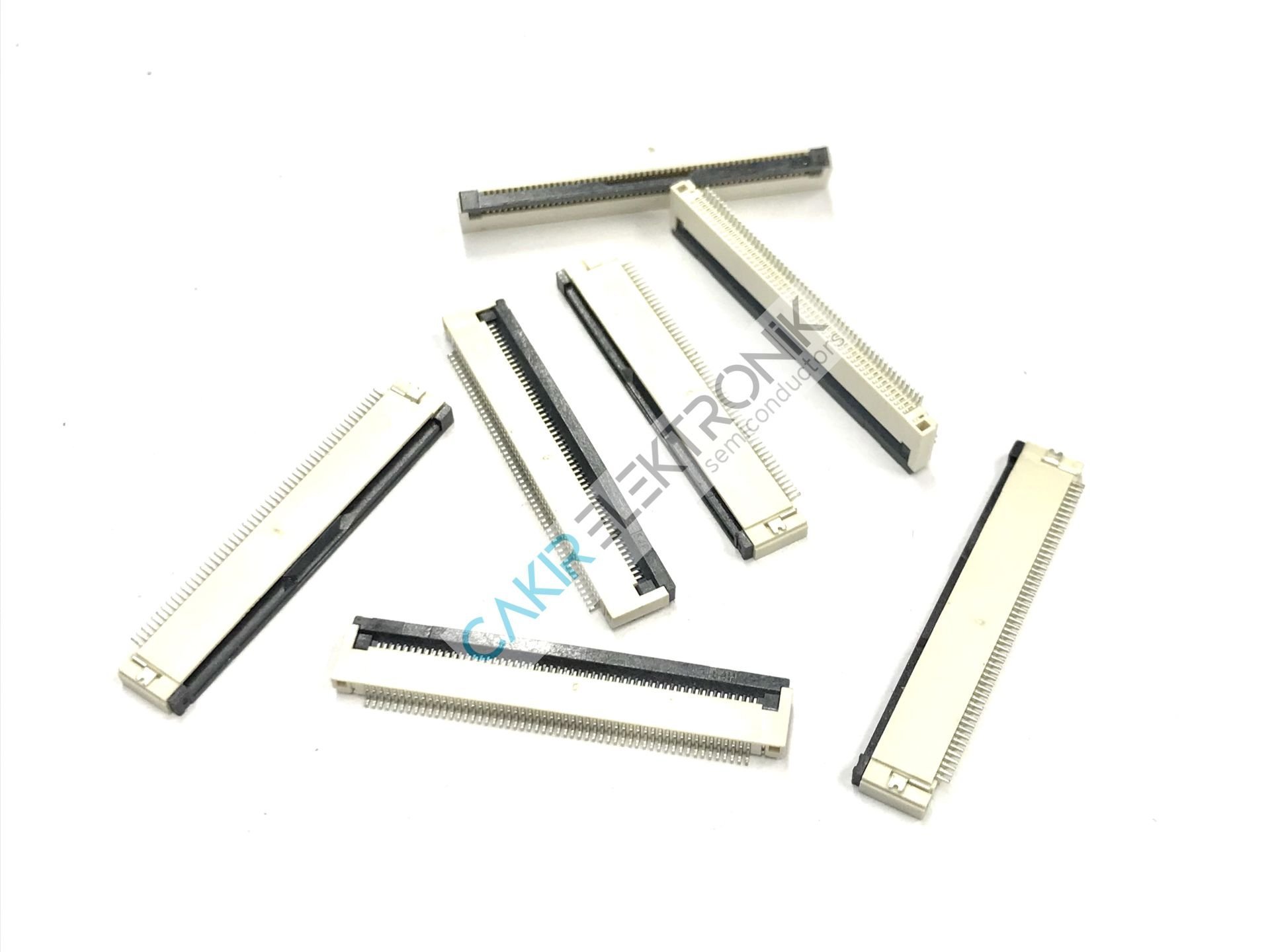 FFC SOCKET CV/DWN 0.5MM-54P - FFC SOKET CV/DWN 0.5MM-54PIN , FFC KONNEKTÖR 54PIN 0,5MM , FFC CONNECTOR 0,5MM