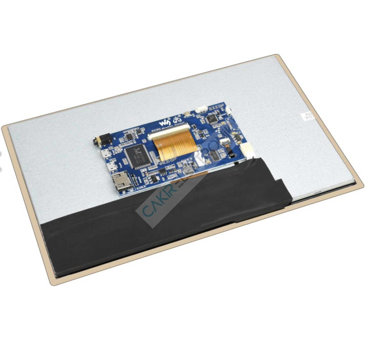 10.1inch QLED Quantum Dot Display, Capacitive Touch, 1280×720, G+G Toughened Glass Panel, Various Systems Support