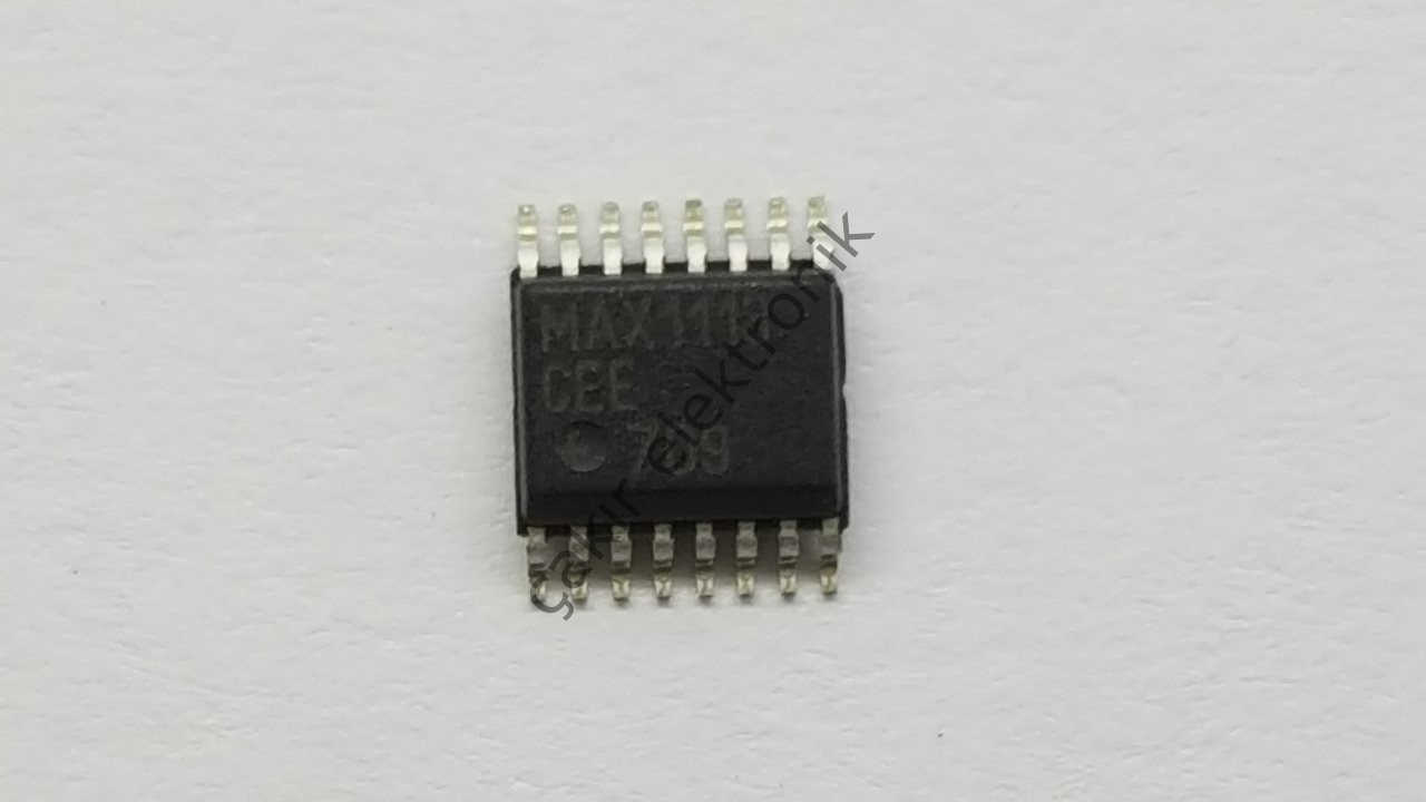 MAX1113CEE  - MAX1113 -   QSOP 16 - +5V, Low-Power, Multi-Channel, Serial 8-Bit ADCs