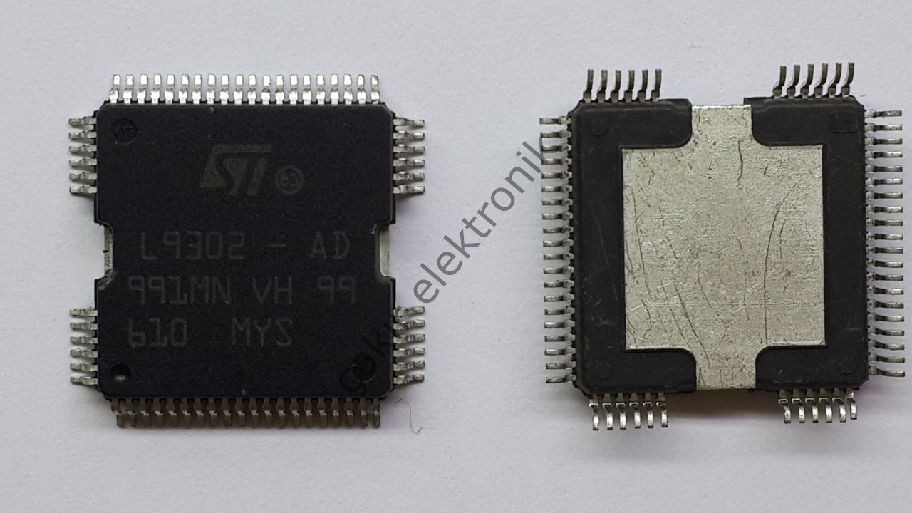 ST L9302 - 9302 AD - POWERSSO36 - 9302-AD - Original St Automotive Ignition Injection Driver ICS ECU IC