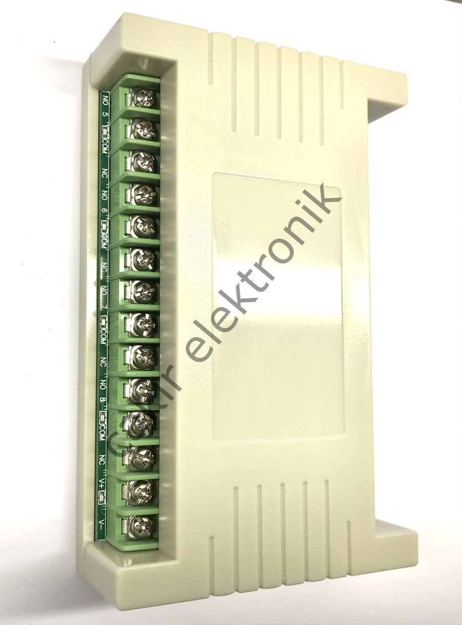 8 KANAL RF ALICI DEVRESİ - 8Lİ RÖLE KARTI - 433MHZ