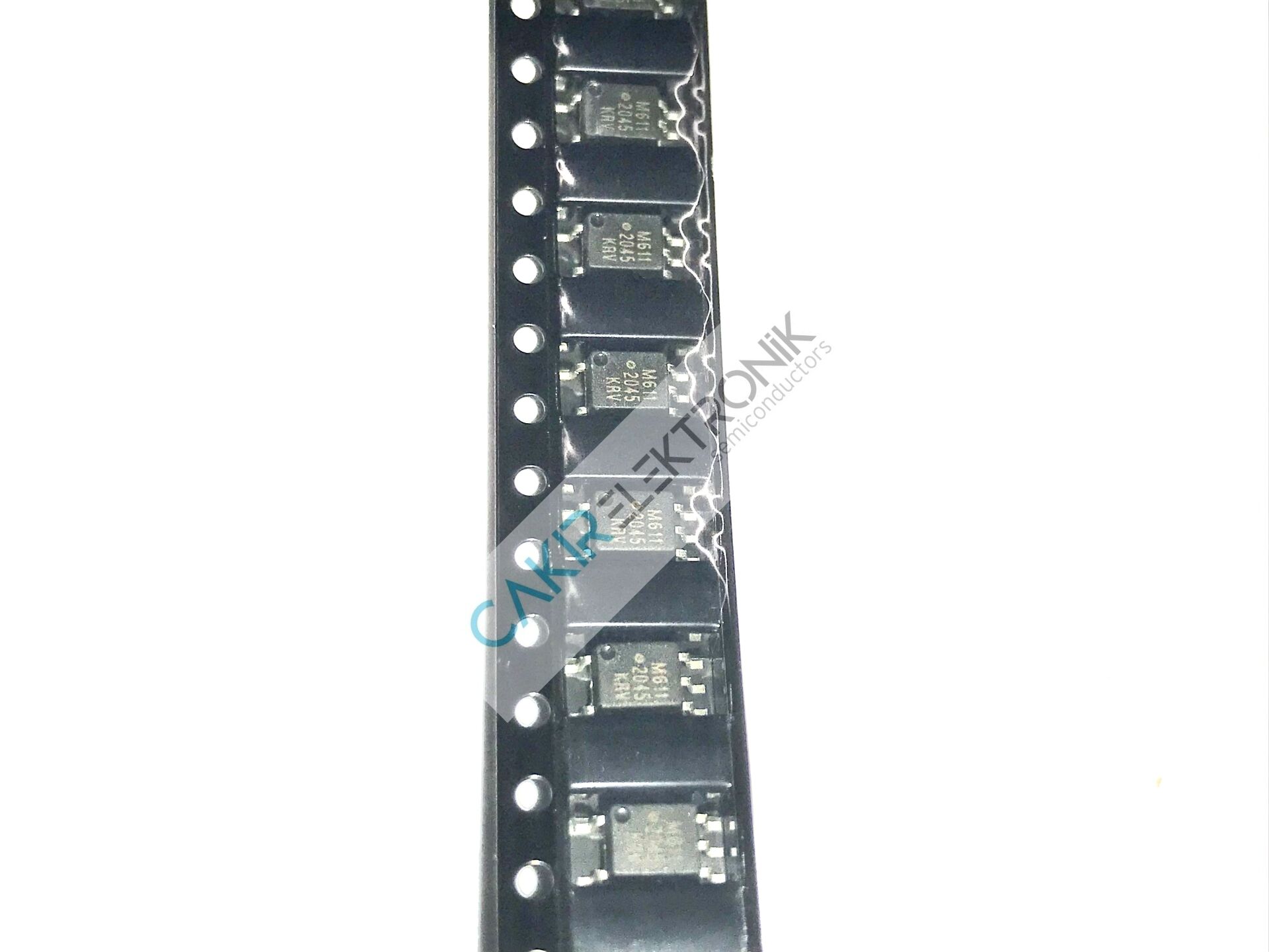 HCPL-M611-500E , M611 , HCPLM611-500E ,HCPLM611500E , Logic Output Optoisolator 10MBd Open Collector, Schottky Clamped 3750Vrms 1 Channel 10kV/µs CMTI 5-SO