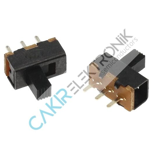 SLIDE SWITCH 3P ON-OFF SS12F17G5 5mm Slide Switch DIP - SÜRGÜLÜ SWITCH