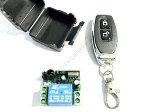 AP-DC1L , 433 Mhz RF Uzaktan Kumanda 10A RF Alıcı Verici Transmitter Receiver 12V