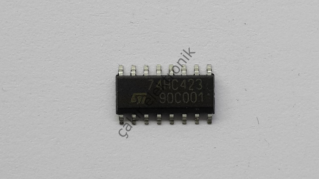 74HC423D - 74HC423 - HC423 - M74HC423M1R - retriggerable monostable multivibrator