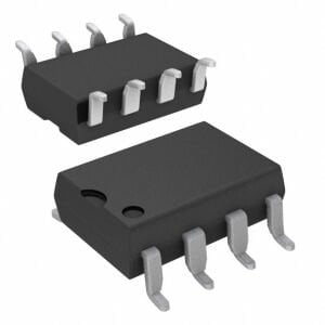 HCPL-2611-500E - HCPL2611 - A2611 - HCPL-2611  - SMD-8 , Logic Output Optoisolator 10MBd Open Collector, Schottky Clamped 3750Vrms 1 Channel 15kV/µs CMTI 8-DIP Gull Wing