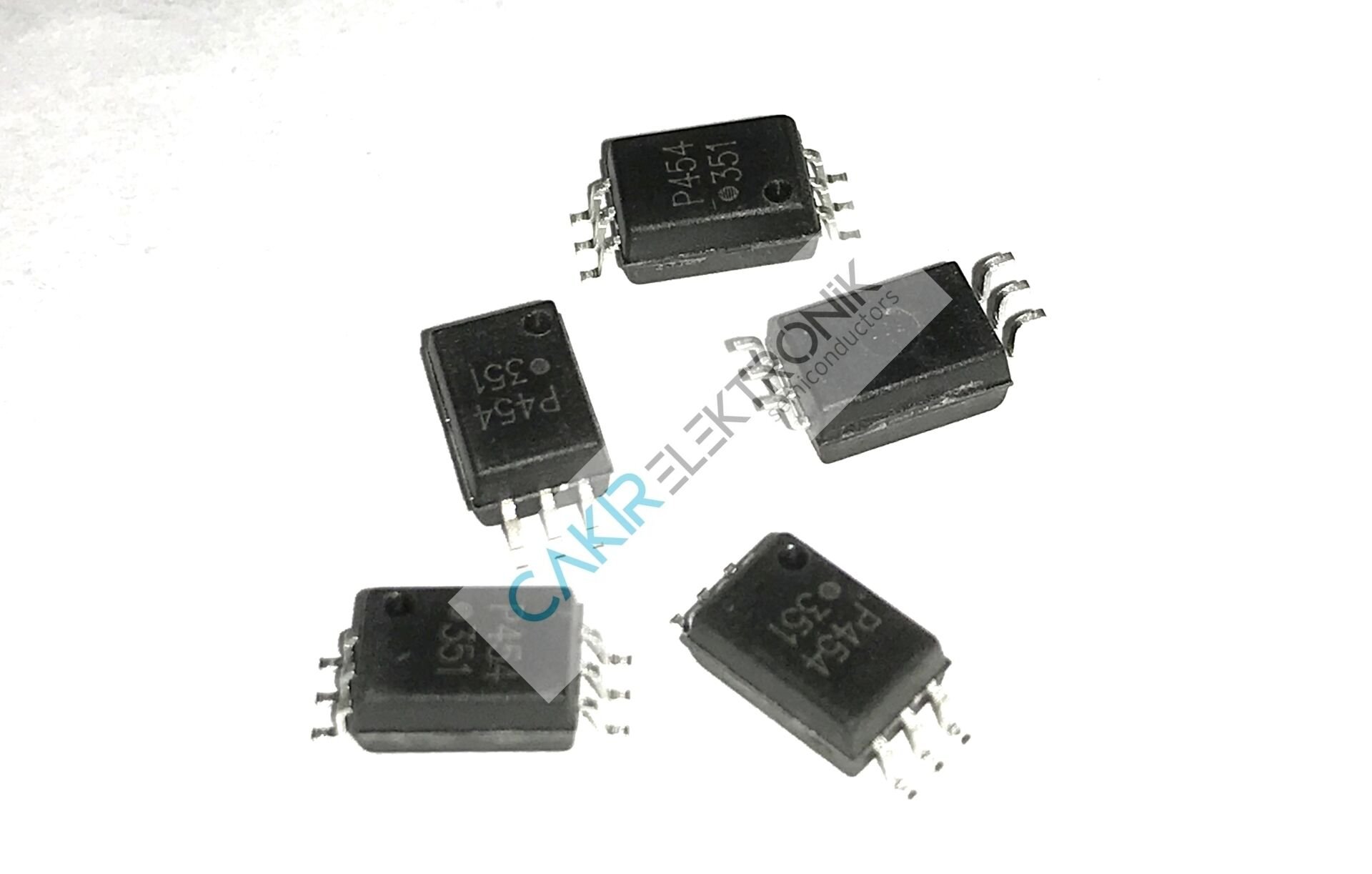ACPL-P454-500E ,  ACPL-P454-500E , P454 , ACPLP454 , Optoisolator Transistor Output 3750Vrms 1 Channel 6-SO Stretched
