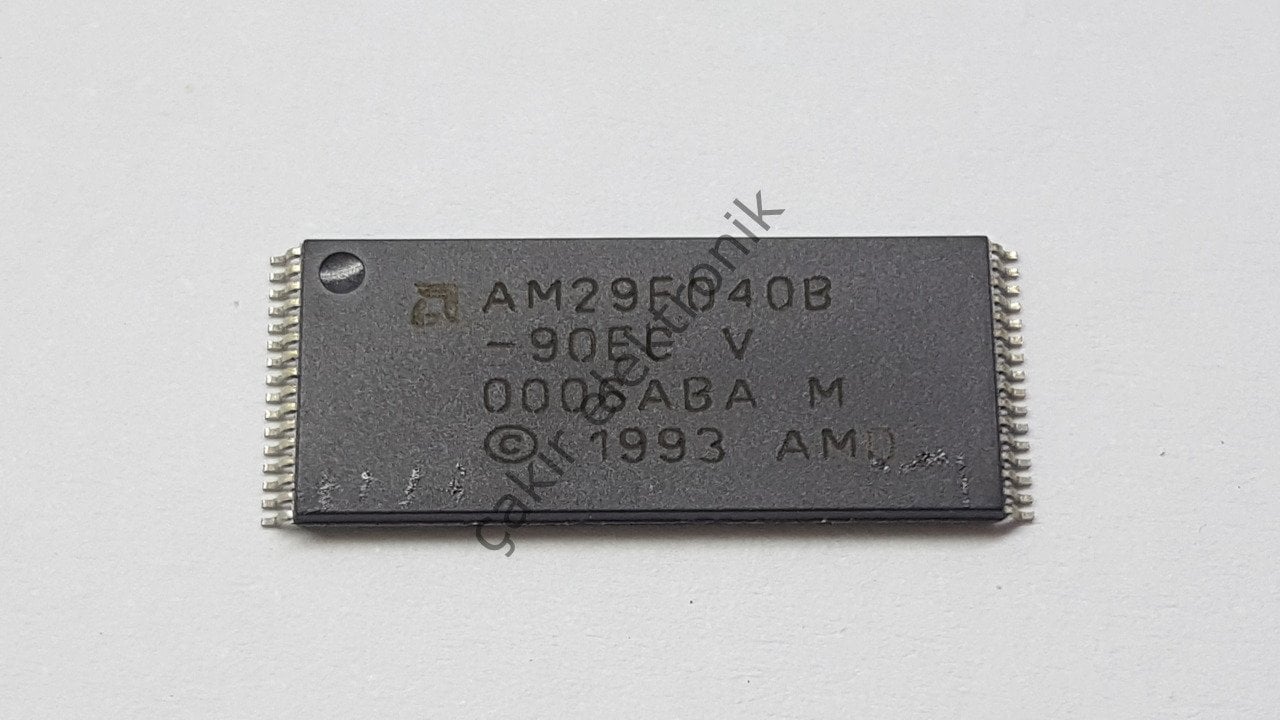 AM29F040B-90EC , AM29F040 - TSOP - 4 Megabit (512 K x 8-Bit) CMOS 5.0 Volt-only/ Uniform Sector Flash Memory