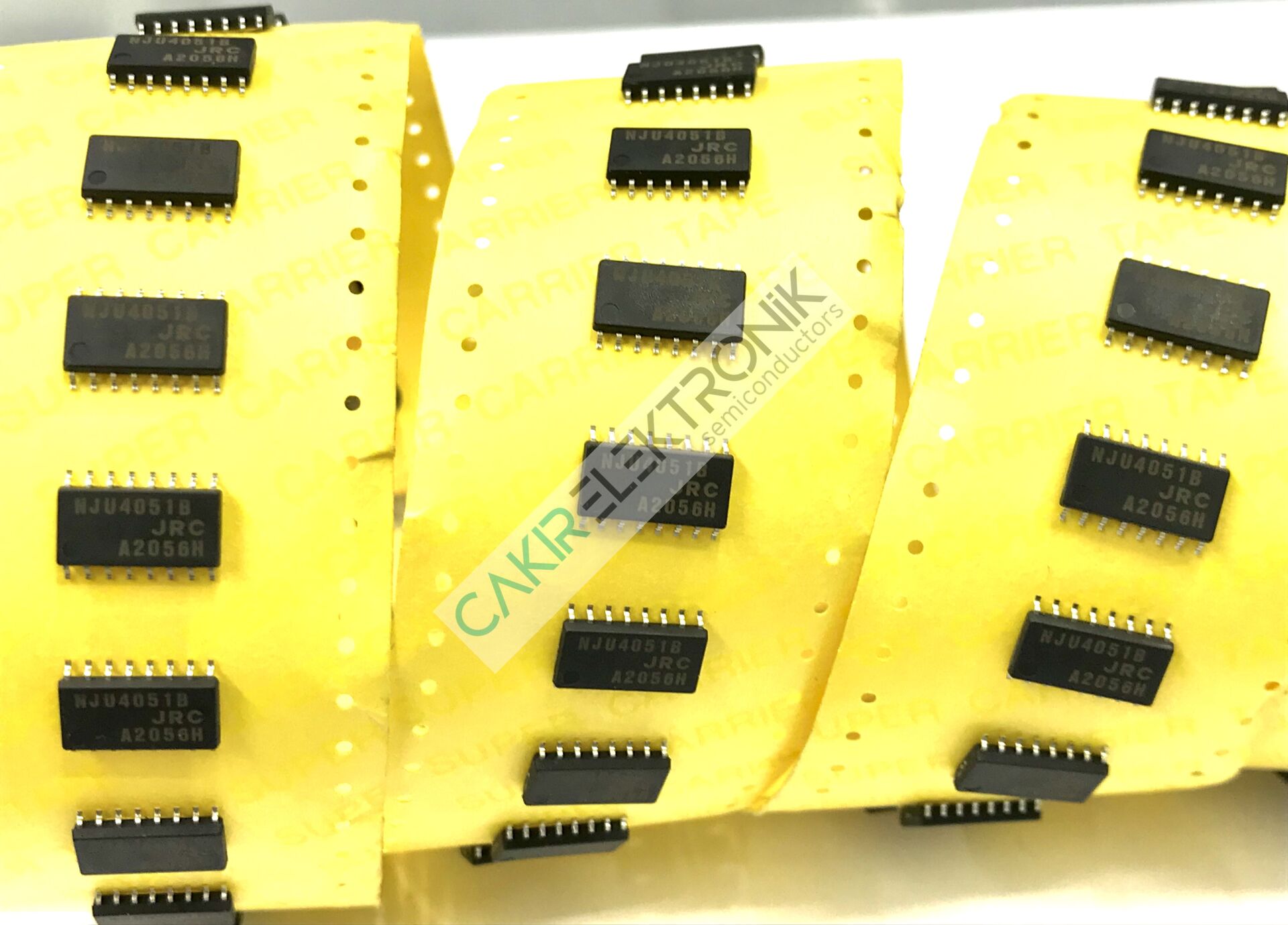 NJU4051B - NJU4051BM - 4051BM  JRC - SINGLE 8-CHANNEL MULTIPLEXER
