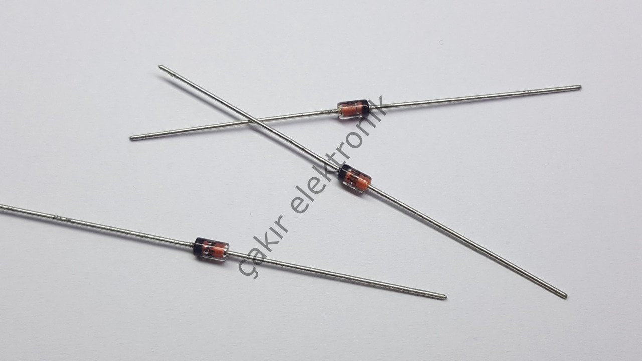 10V ZENER 1N4740A - [ BZX85C10 ]  10V  1WATT ZENER