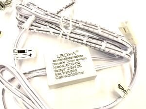 DOLAP SENSÖRÜ 2'Lİ , GARDIROP MOBİLYA SENSÖR ( MOBİLYA KAPAK SENSÖRÜ ) 12-24V DC  DOLAP KAPAK SENSÖRÜ ( ÇİFT SENSÖRLÜ ) STC-02