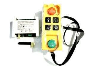 APDC-M4L , uzun mesafe 200-300mt , Su geçirmez 433 mhz kablosuz uzaktan kumanda elektrikli asansör vinç kule köprü verici RF endüstriyel vinç