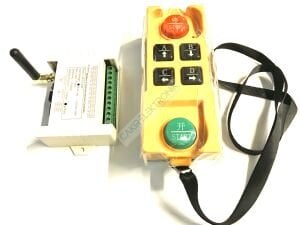 APDC-M4L , uzun mesafe 200-300mt , Su geçirmez 433 mhz kablosuz uzaktan kumanda elektrikli asansör vinç kule köprü verici RF endüstriyel vinç