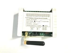 APDC-M4L , uzun mesafe 200-300mt , Su geçirmez 433 mhz kablosuz uzaktan kumanda elektrikli asansör vinç kule köprü verici RF endüstriyel vinç