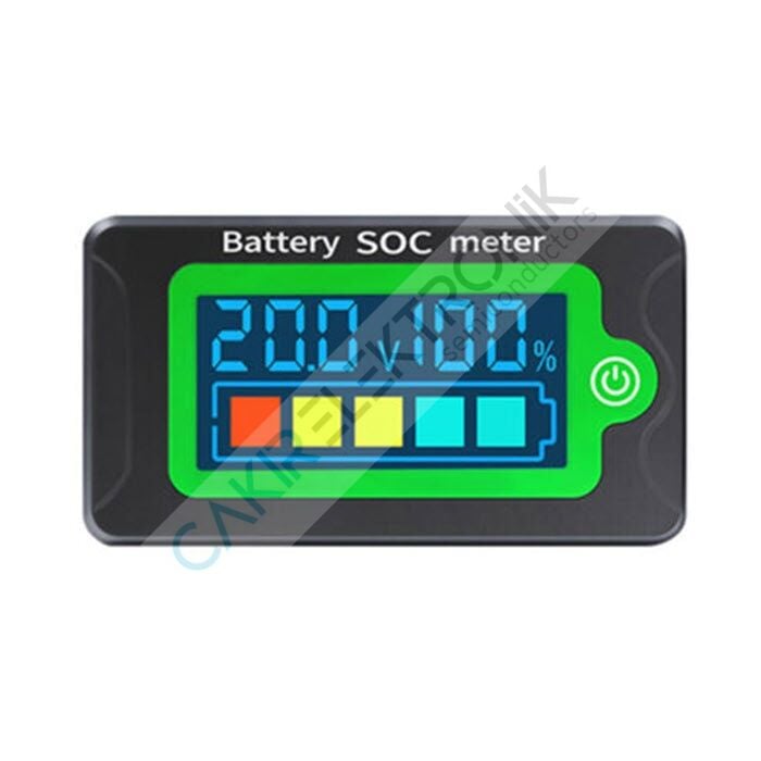 PZEM-009 G - PZEM009 ,  dijital voltmetre su geçirmez 12V-60V kapasiteli lityum LiFePO4 pil paketi hücre için kurşun-asit lityum