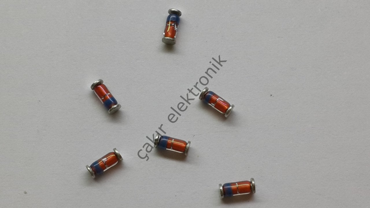 39V - 39 VOLT - MİNİMELF ZENER DİYOT ZMM39 25 ADETTİR