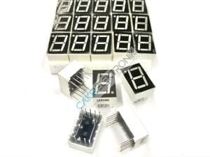 14MM ORTAK KATOT KIRMIZI , 14MM KATOT DISPLAY , 14MM KATODE ,  FYS-5161AS , HSN5161AS , 7 SEGMENT