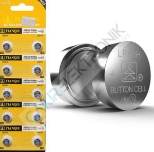 AG3/LR41H/392A - ALKALINE BATTERY - LR41H - 2 ADETTİR