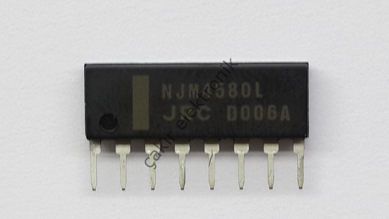 NJM 4580L - NJM4580L - 4580L -DUAL OPERATIONAL AMPLIFIER