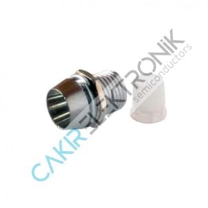 5MM LED SOKETİ METAL  - METAL LED SOKETİ
