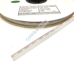 10pin flat kablo , 10 pin flat kablo , 10lu yassı kablo (1 METRE)